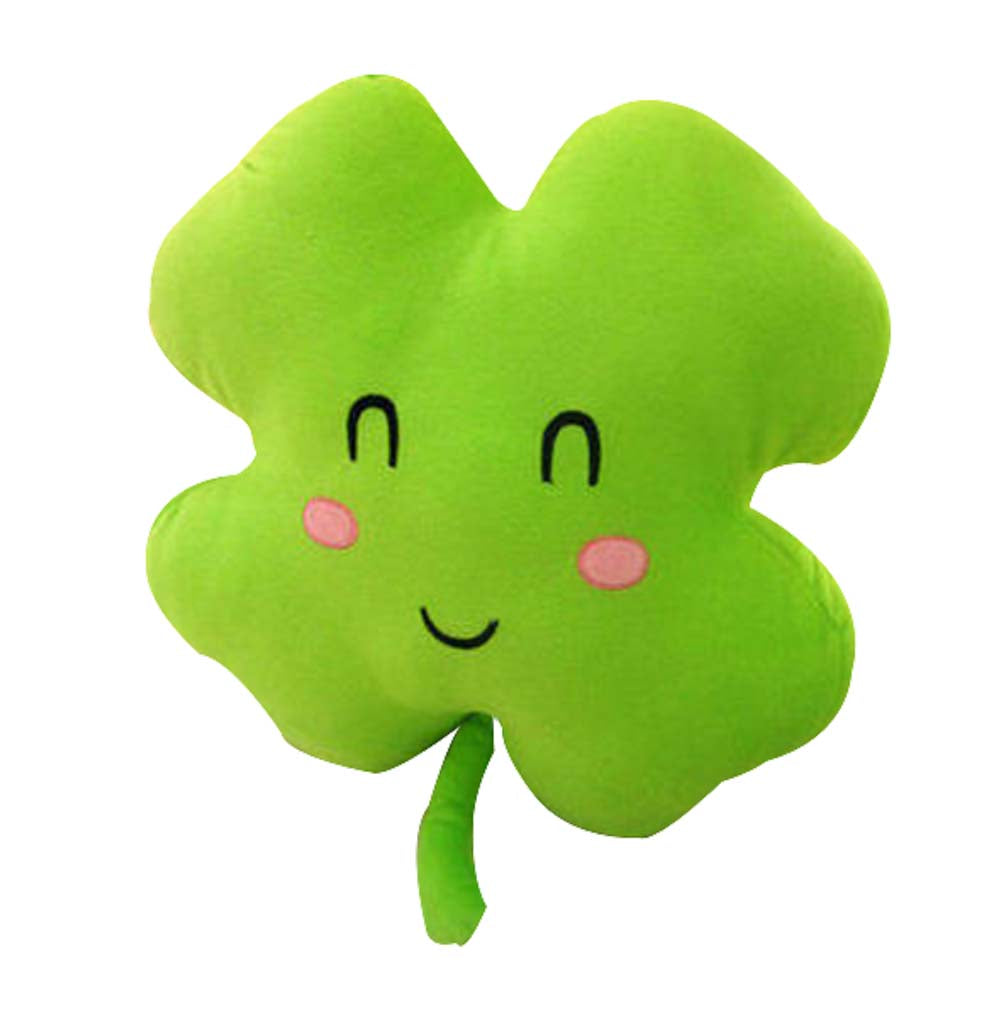 Lovely Plush Toy Home Decoration Creative Clover Pillow 50cm