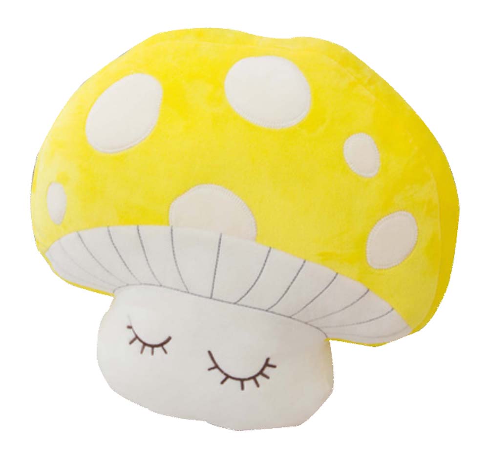 Simulation Of Vegetable Plush Toys Pillow Birthday Gift Mushroom 40cm