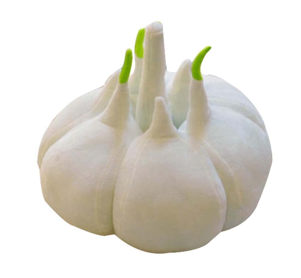 Simulation Of Vegetable Plush Toys Pillow Birthday Gift Garlic 38cm