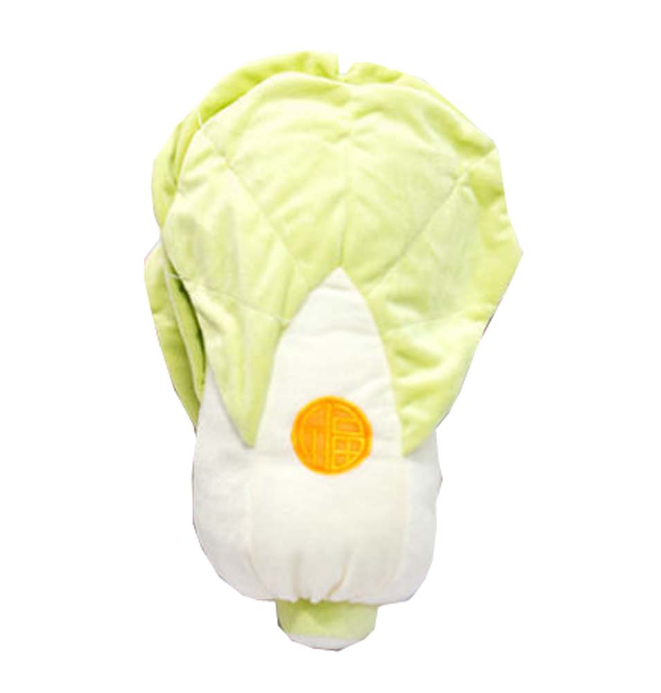 Creative Pillow 3D Plush Pillow Back Waist Cushion,Chinese Cabbage,40Cm