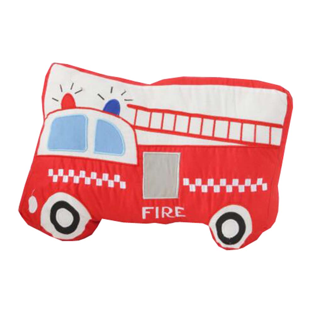 Creative Plush Toy Simulation Cartoon Pillow Cushion Soft Pillow,Fire Truck