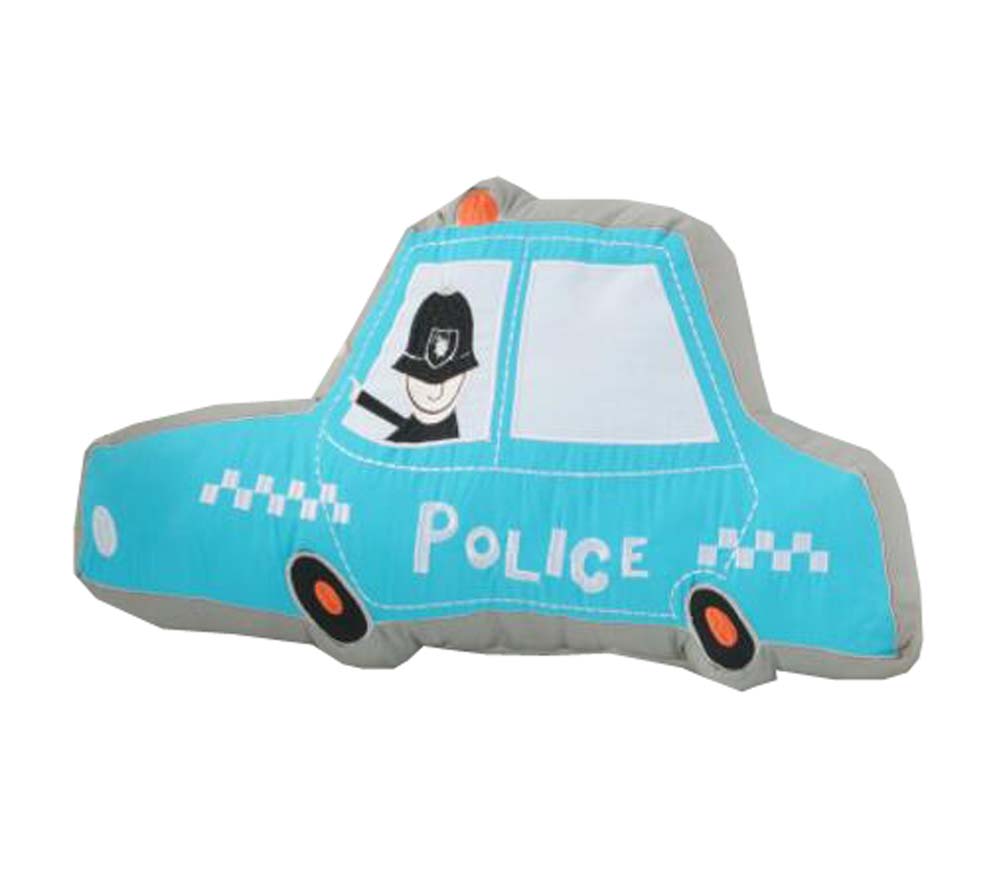 Creative Plush Toy Simulation Cartoon Pillow Cushion Soft Pillow - Police Car