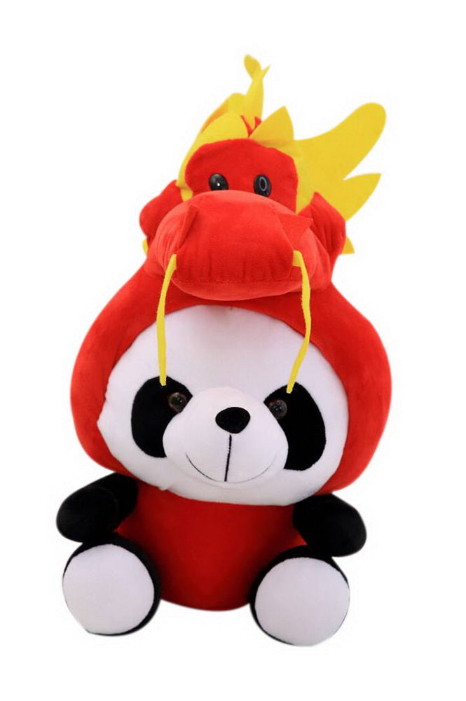 Cute Panda 12 Zodiac Doll Plush Toy Gift For Children Birthday Christmas, Dragon