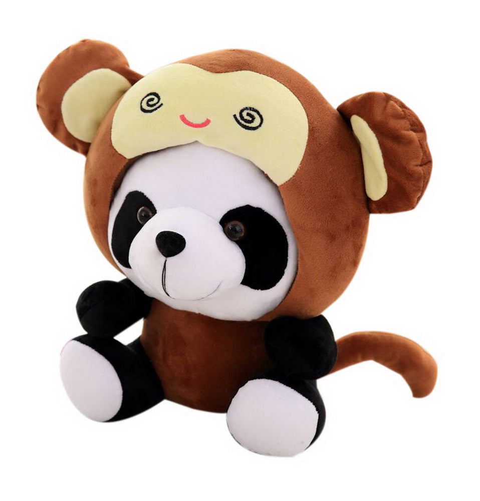 Cute Panda 12 Zodiac Doll Plush Toys Gift For Thanksgiving Christmas Day, Monkey