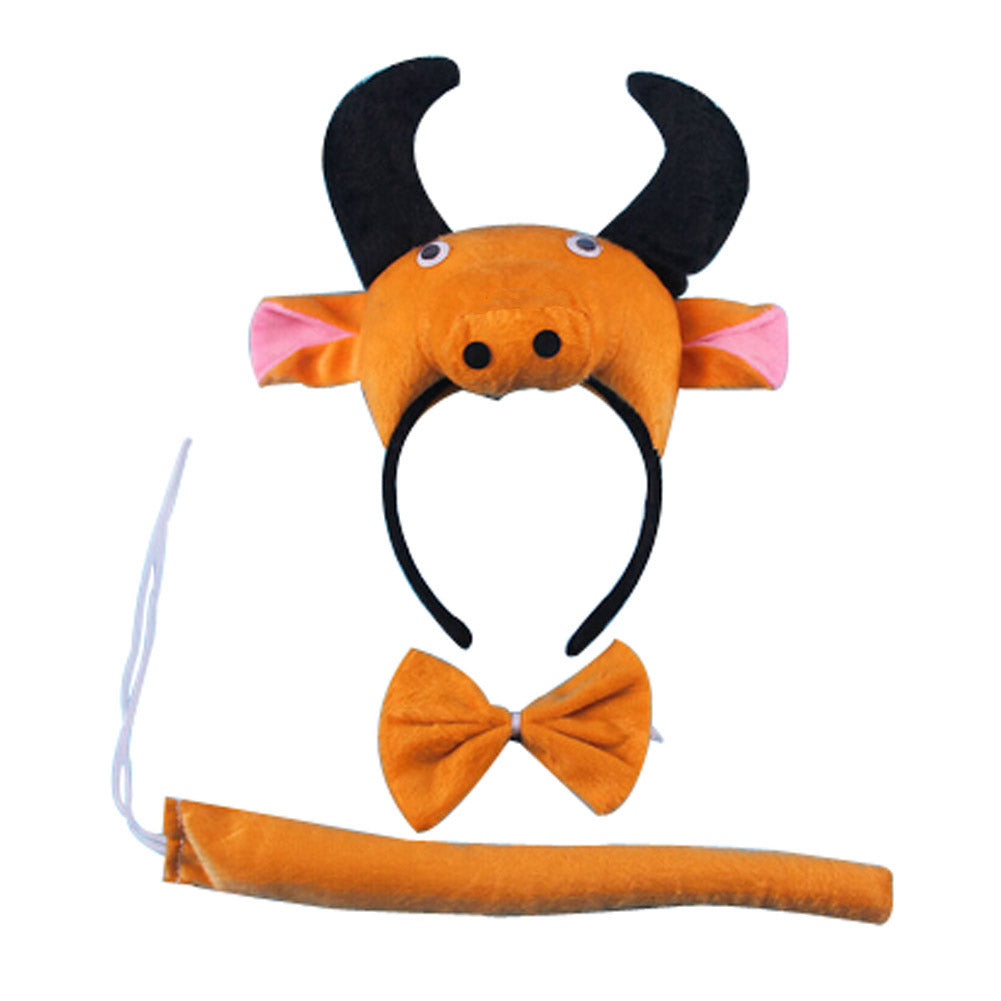 Children Performances Cattle Animals 3D Clothes Suit Dressing Party Clothing