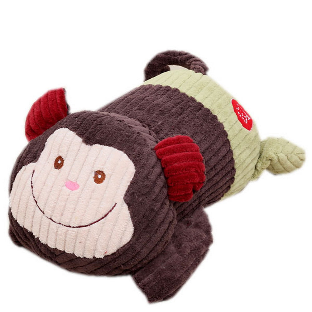 Smile Monkey Plush Toy Cute Pillow for Kids Animal Toy 19.5''