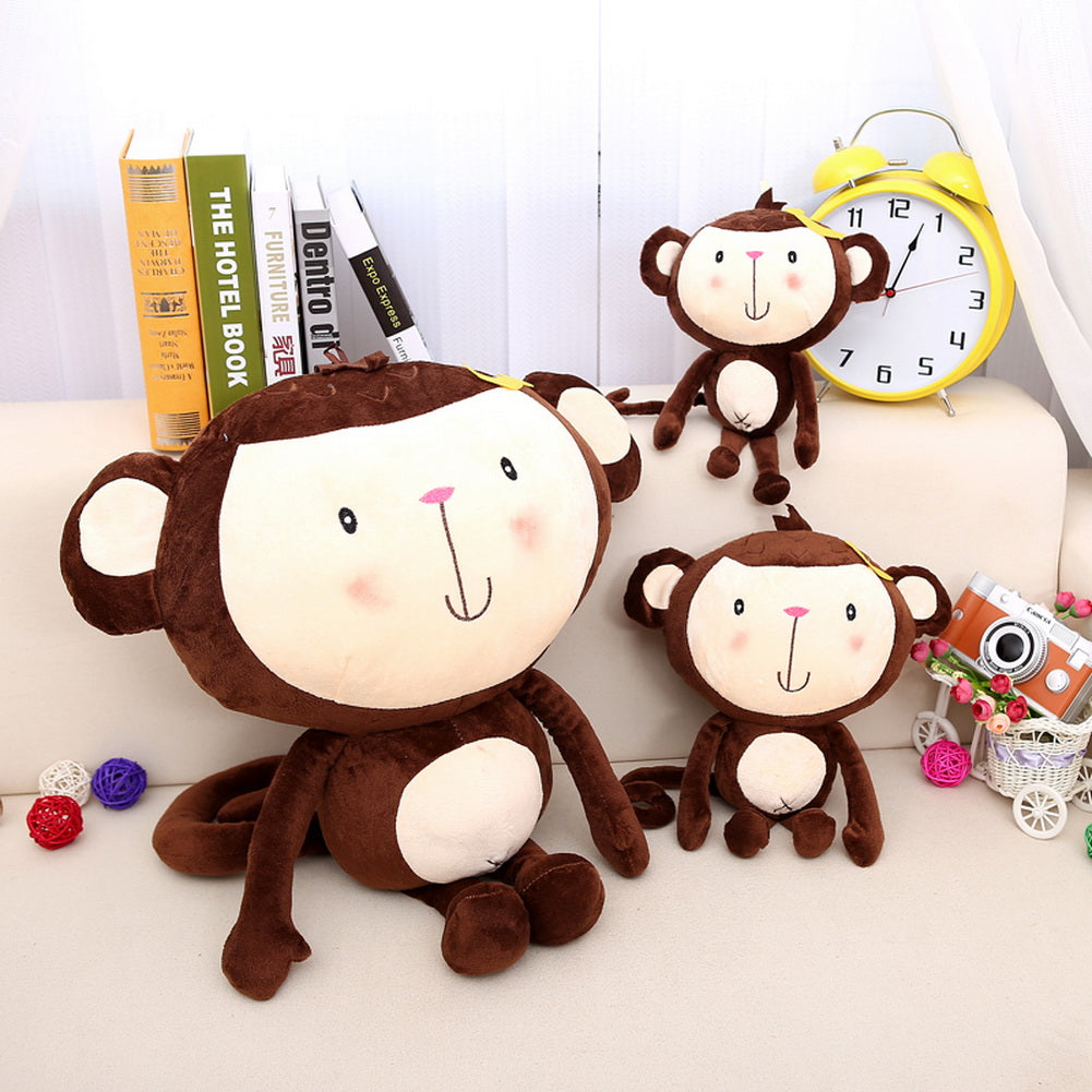 Stuffed Male Monkey Cute Plush Toy for Kids 40CM
