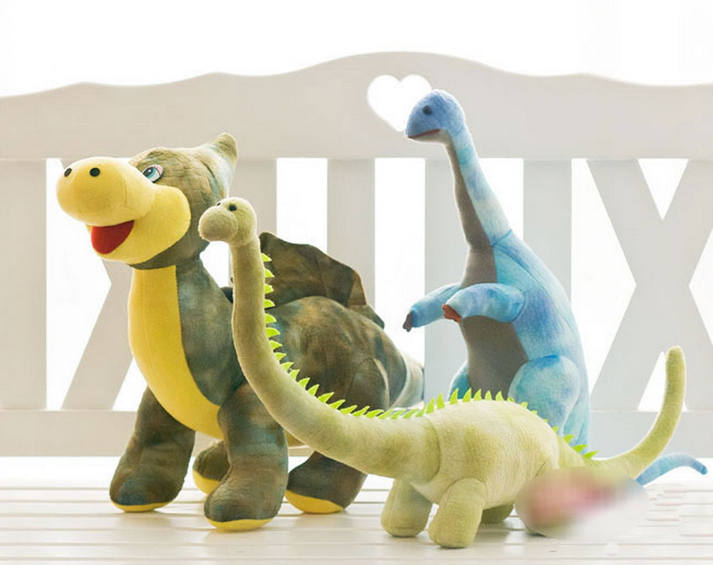 Dinosaur Plush Toy Stuffed Dinosaur Yellow Green Diplodocus 31''