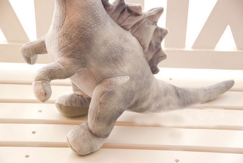 Dinosaur Toy Stuffed Dinosaur Best Gift for Kids Grey Monoclonius 19.5''