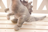 Dinosaur Toy Stuffed Dinosaur Best Gift for Kids Grey Monoclonius 19.5''