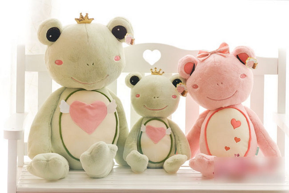 The Frog Prince Plush Toy Baby Sleep Toy Stuffed Frog 21.5''