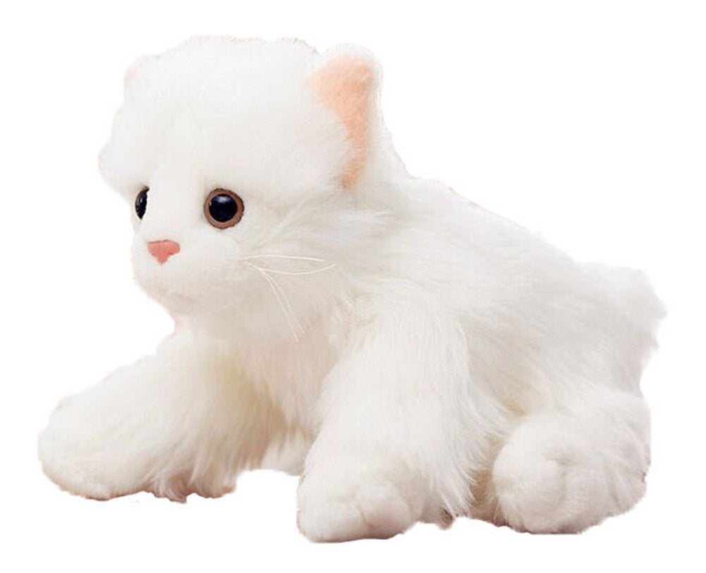 Lovely Cat Dolls Simulation Boyfriend Birthday Gift--White Cat