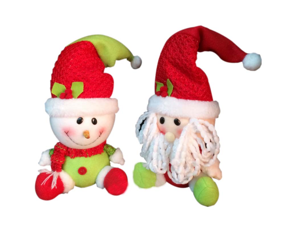 2 Pieces Lovely Dolls For Christmas Decoration/Christmas Dolls, (57 cm)