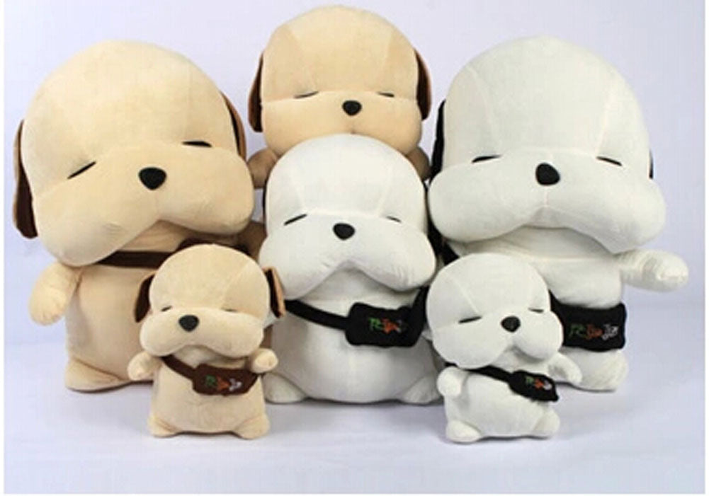 Stray Dog Plush Toy Plush Animal Toys Kids Toy 1 Pcs, 42cm Height,whilte