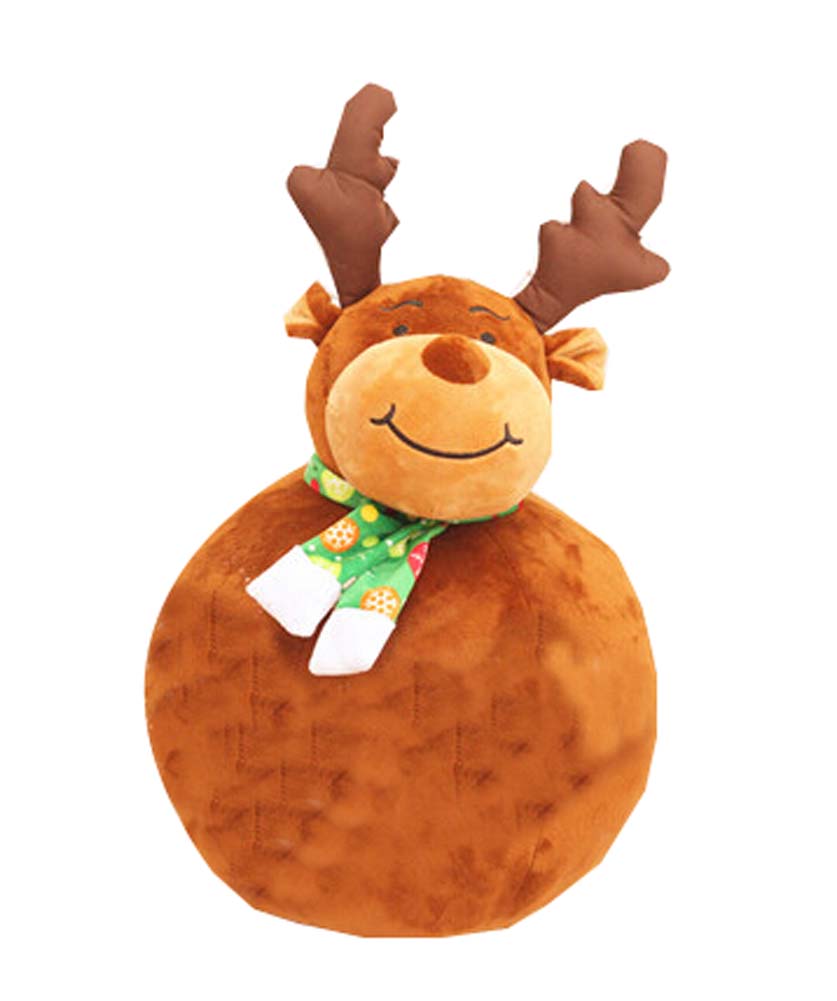 Rounded Elk Doll For Christmas Decoration/Christmas Gifts Children's Toy