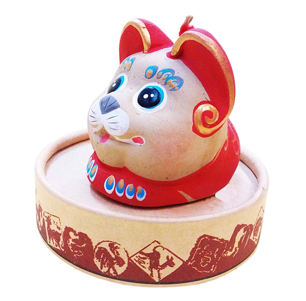 Zodiac Ornaments Clay Chinese Characteristic Toy Figurines Clay Sculpture