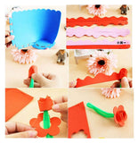 2 Sets Of Cute Unfading Children DIY Potted Decorative EVA Rose