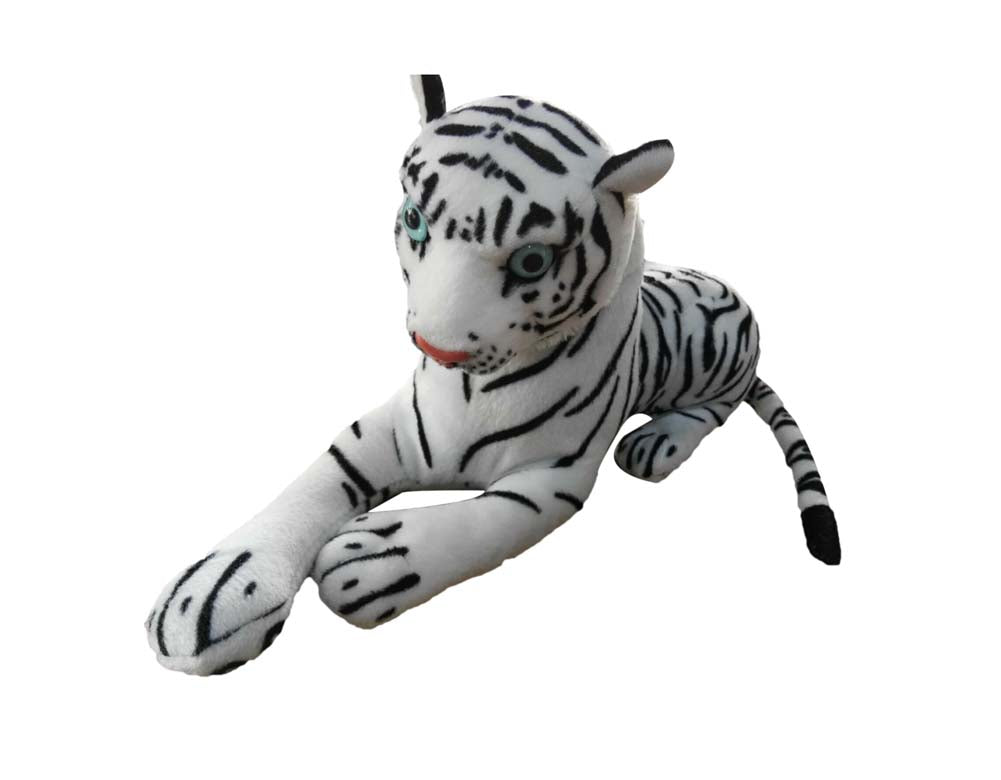 Great Choice,Plush White Bengal Tiger  Toy 1Pcs,40cm