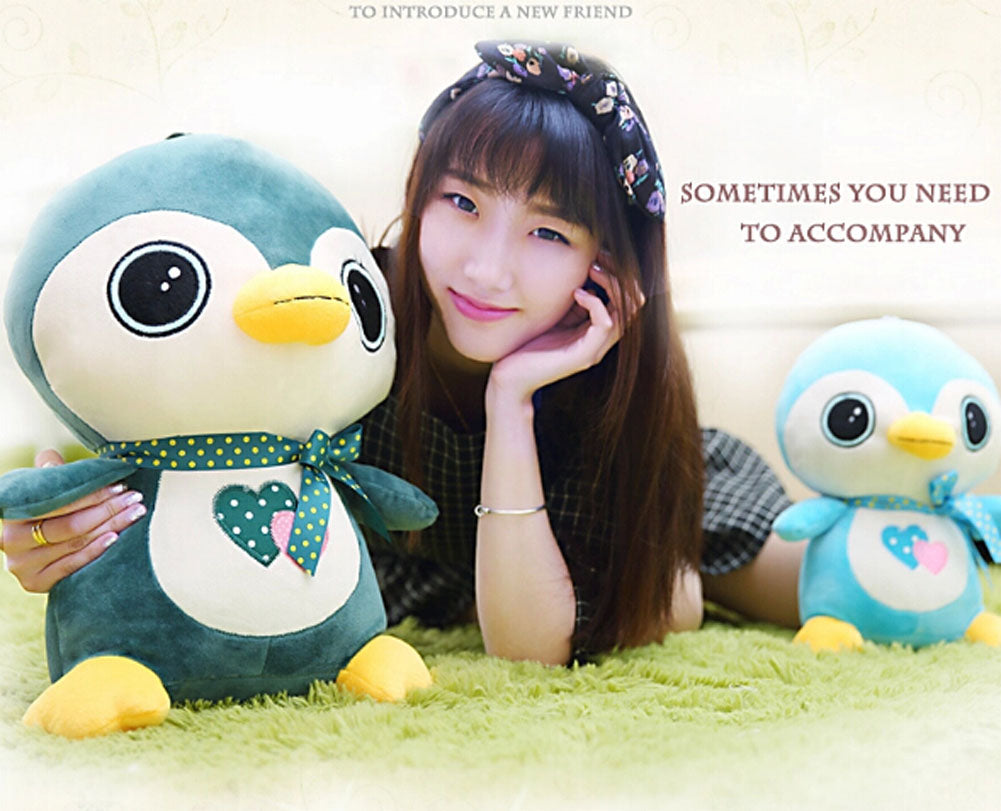 Great Choice,Plush Penguin  Toy 1Pcs,50cm,Deep Green