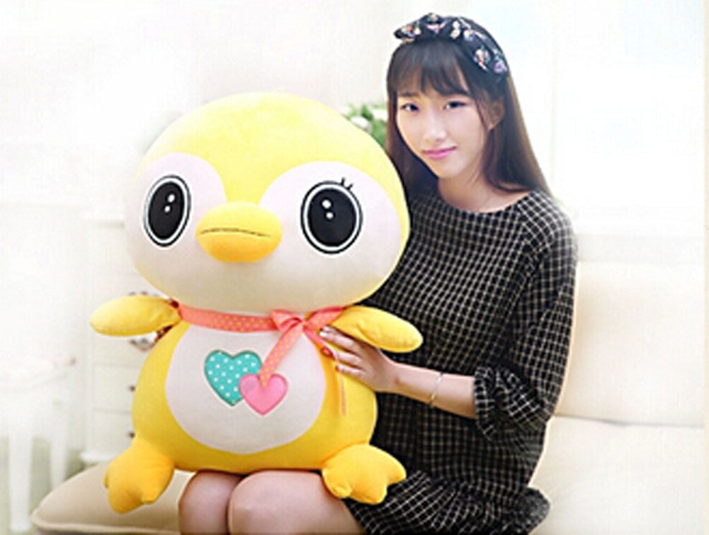 Great Choice,Plush Penguin Toy 1Pcs,50cm,Bright Yellow