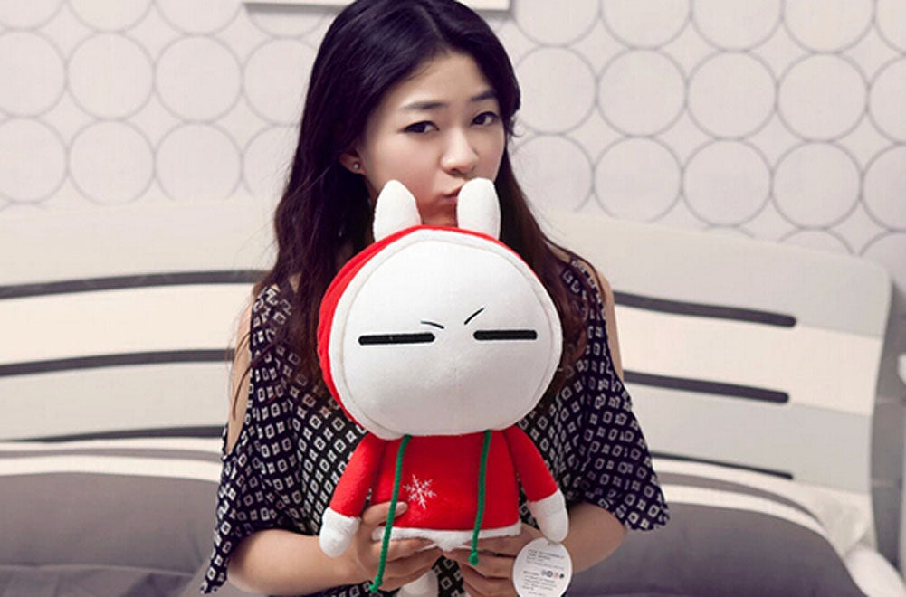 Great Choice,Plush Rabbit  Toy 1Pcs,50cm(Angry,Red)