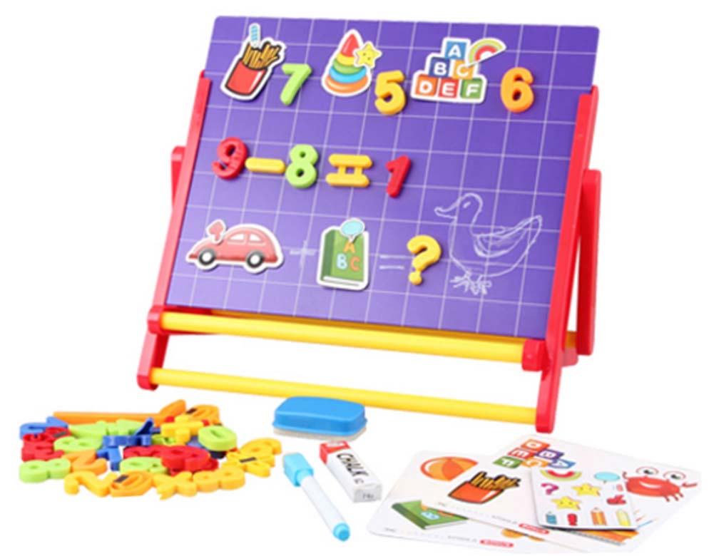 Children Early Education Magnetic Color Card With Pre - school Creative Easel