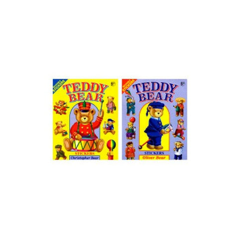 Teddy Bear Sticker Book Case Pack 72