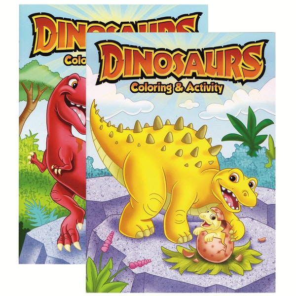 DINOSAURS Coloring & Activity Book Case Pack 48