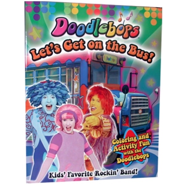 Doodlebops "Let's Get on the Bus!" Coloring & Activity Book Case Pack 48