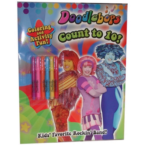 Doodlebops" - Count to 10 - Coloring Book Case Pack 36