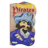 Pirates Treasure of Rock Island Die Cut Board Book 5X8" Case Pack 48