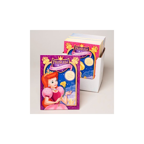 Princess Coloring Book (Bilingual) Case Pack 24